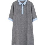 Grey handwoven dress
