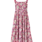 Pink maxi dress